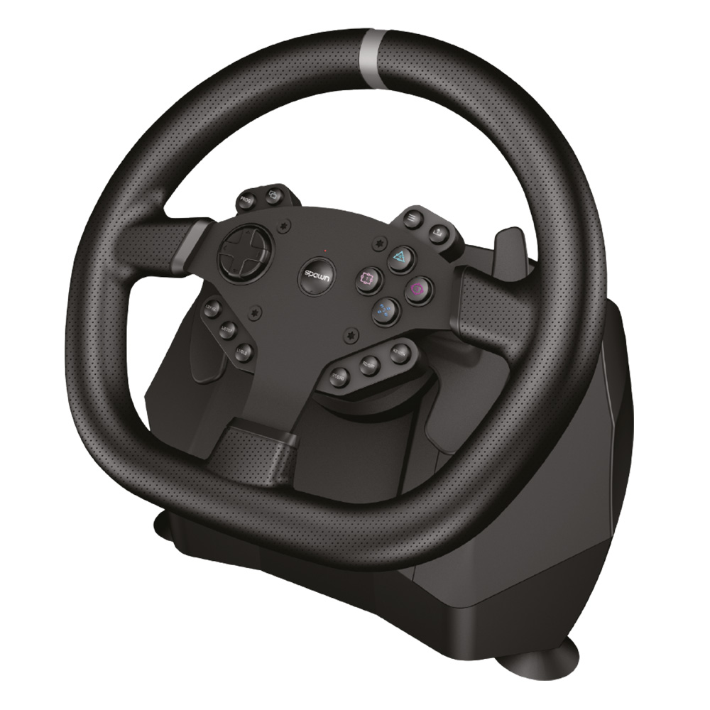 Momentum PRO Racing Wheel (PC, PS3, PS4, XBOX, Switch) – Spawn Gaming